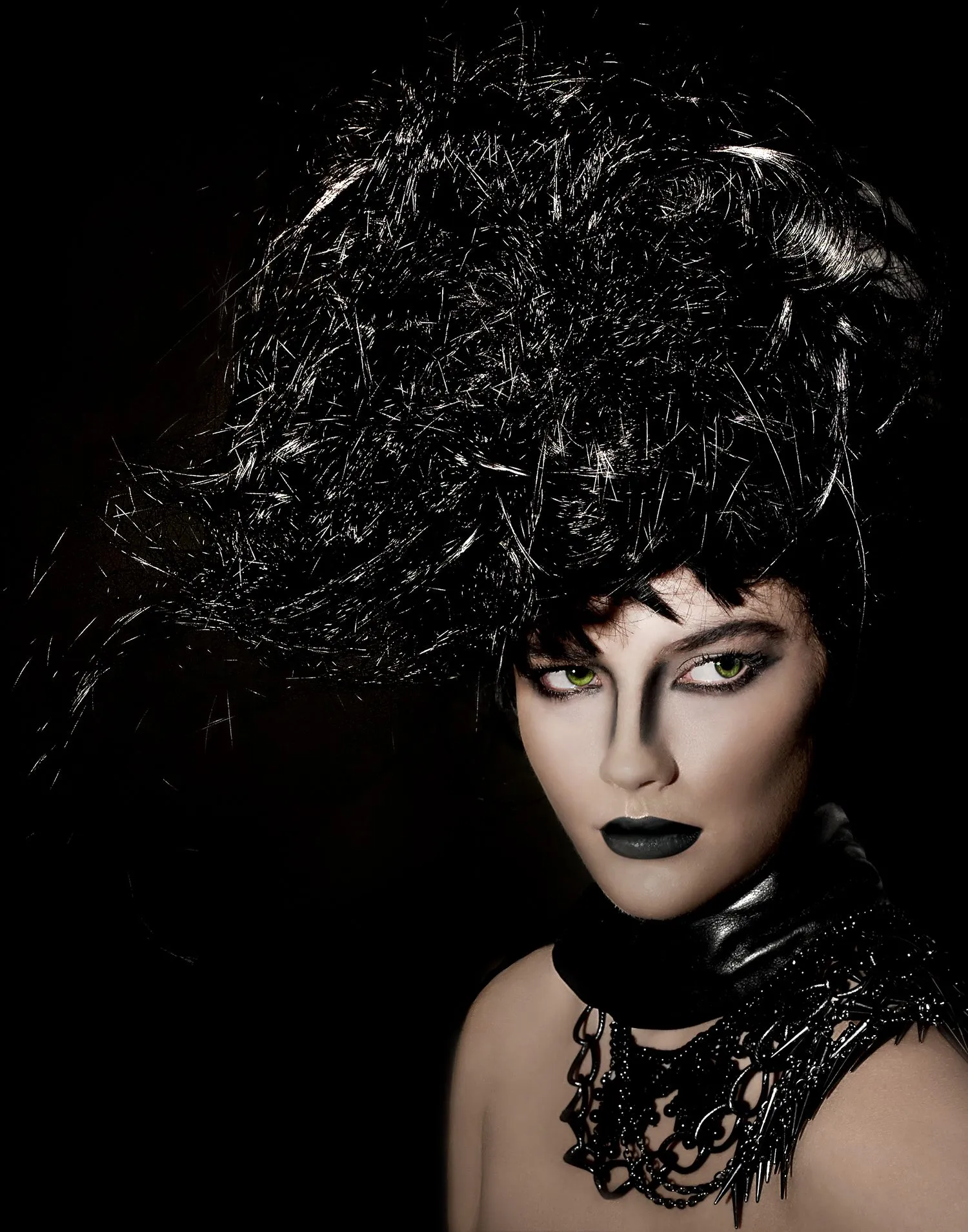 Beauty photography by Selina Cheng, raven
